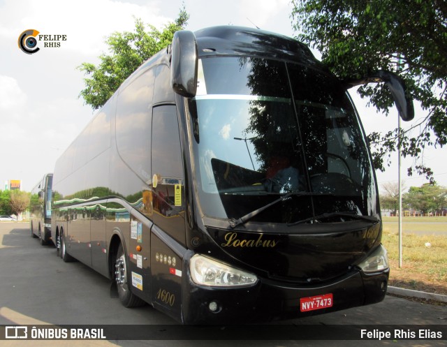 Locabus Locação e Transportes 1600 na cidade de Agudos, São Paulo, Brasil, por Felipe Rhis Elias. Número da foto: #10678026.