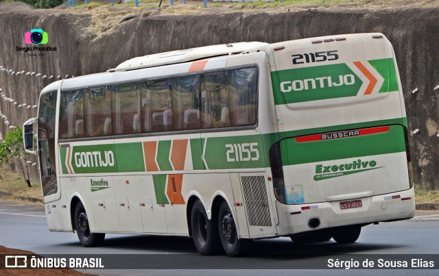 Empresa Gontijo de Transportes 21155 na cidade de Campinas, São Paulo, Brasil, por Sérgio de Sousa Elias. Número da foto: #10676352.