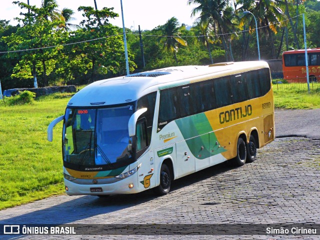 Empresa Gontijo de Transportes 18110 na cidade de João Pessoa, Paraíba, Brasil, por Simão Cirineu. ID da foto: 10675510.