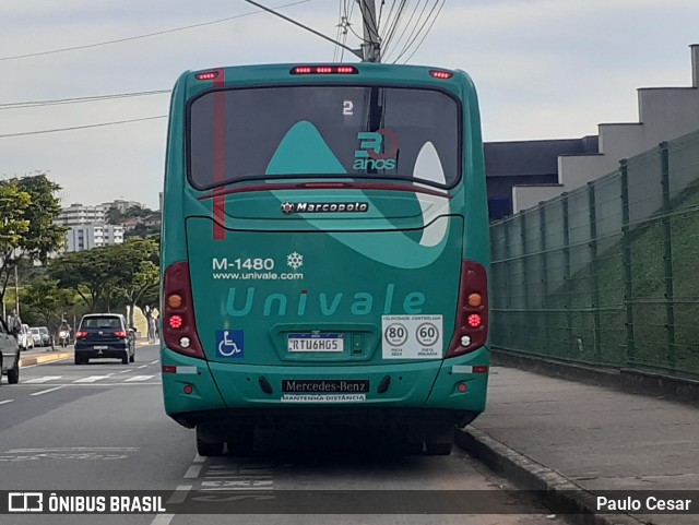 Univale Transportes M1480 na cidade de Itabira, Minas Gerais, Brasil, por Paulo Cesar. Número da foto: #10677111.