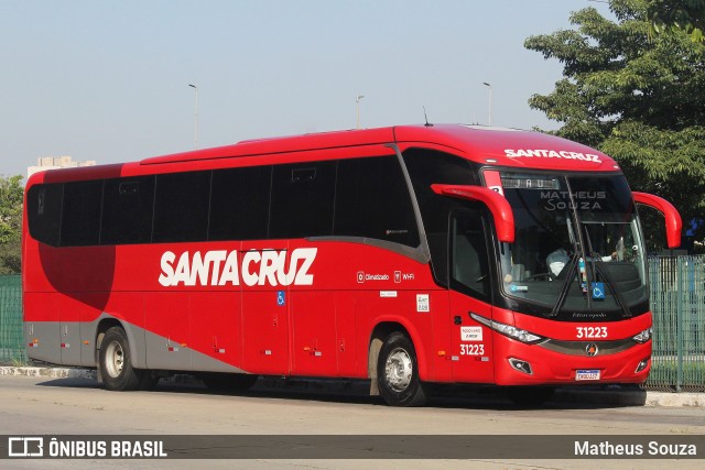 Viação Santa Cruz 31223 na cidade de São Paulo, São Paulo, Brasil, por Matheus Souza. ID da foto: 10678173.