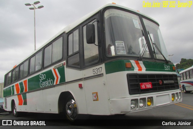 Cia. São Geraldo de Viação 5317 na cidade de Barueri, São Paulo, Brasil, por Carlos Júnior. ID da foto: 10676312.