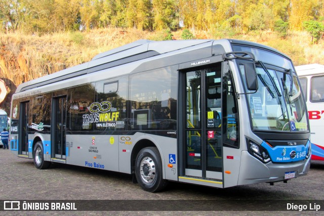 Transwolff Transportes e Turismo 6 6455 na cidade de Campinas, São Paulo, Brasil, por Diego Lip. Número da foto: #10676526.