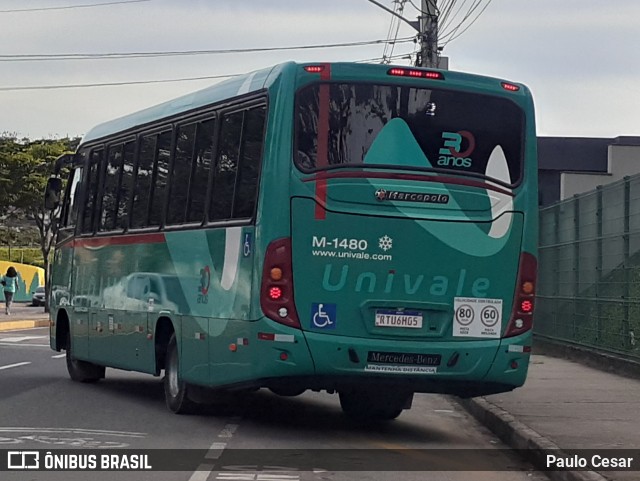 Univale Transportes M1480 na cidade de Itabira, Minas Gerais, Brasil, por Paulo Cesar. Número da foto: #10677105.