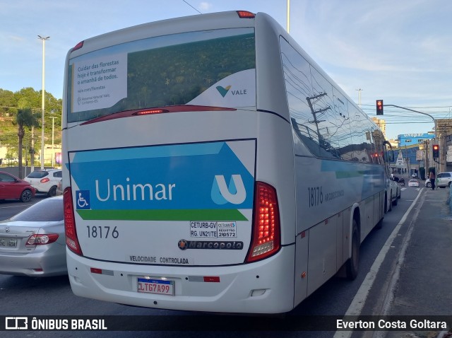Unimar Transportes 18176 na cidade de Cariacica, Espírito Santo, Brasil, por Everton Costa Goltara. Número da foto: #10678285.