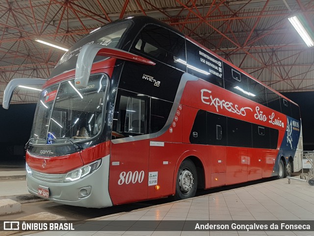 Expresso São Luiz 8000 na cidade de Rondonópolis, Mato Grosso, Brasil, por Anderson Gonçalves da Fonseca. Número da foto: #10678670.