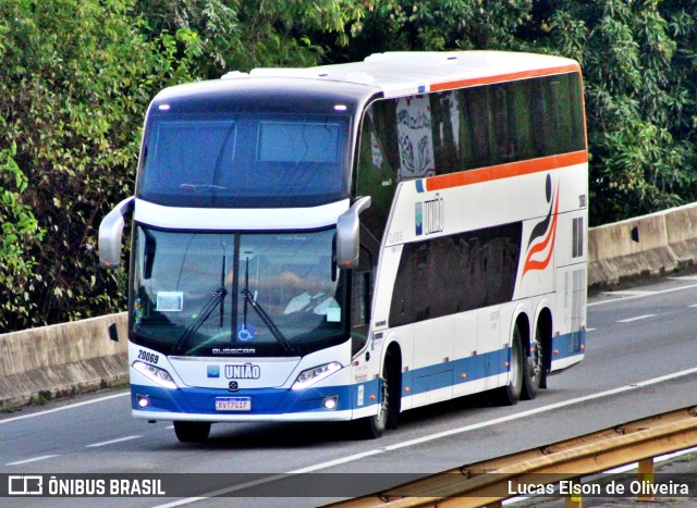 Expresso União 20069 na cidade de Aparecida, São Paulo, Brasil, por Lucas Elson de Oliveira. Número da foto: #10678028.