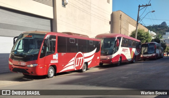 LTT Transporte e Turismo 2201 na cidade de Castelo, Espírito Santo, Brasil, por Warlen Souza. Número da foto: #10676220.