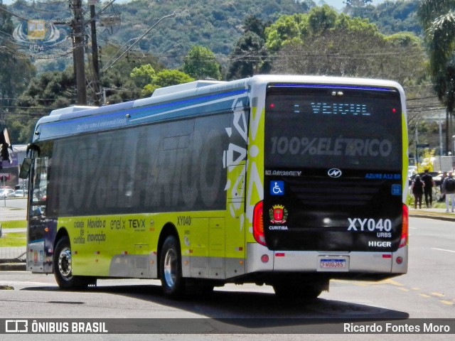 Auto Viação Redentor XY040 na cidade de Curitiba, Paraná, Brasil, por Ricardo Fontes Moro. ID da foto: 10676013.