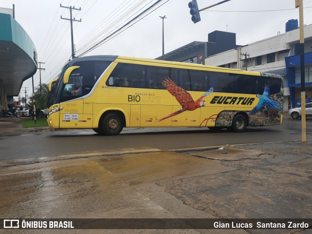 Eucatur - Empresa União Cascavel de Transportes e Turismo 5610 na cidade de Ji-Paraná, Rondônia, Brasil, por Gian Lucas  Santana Zardo. Número da foto: #10676434.