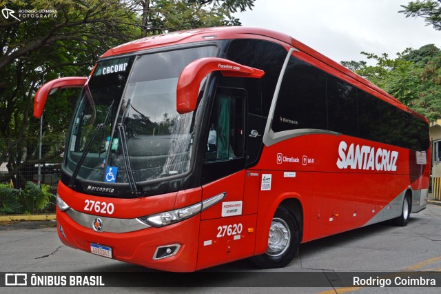 Viação Santa Cruz 27620 na cidade de São Paulo, São Paulo, Brasil, por Rodrigo Coimbra. Número da foto: #10675669.