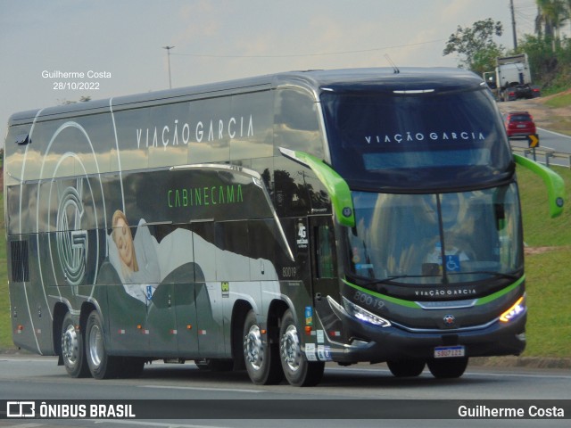 Viação Garcia 80019 na cidade de Sorocaba, São Paulo, Brasil, por Guilherme Costa. ID da foto: 10678420.