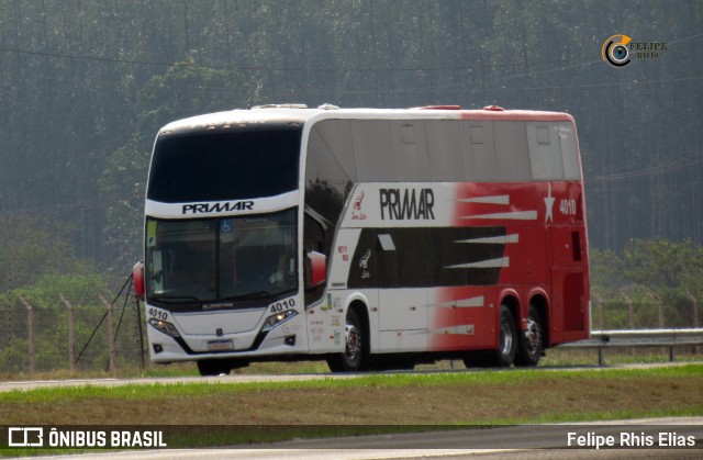 Primar Navegações e Turismo 4010 na cidade de Agudos, São Paulo, Brasil, por Felipe Rhis Elias. ID da foto: 10677971.