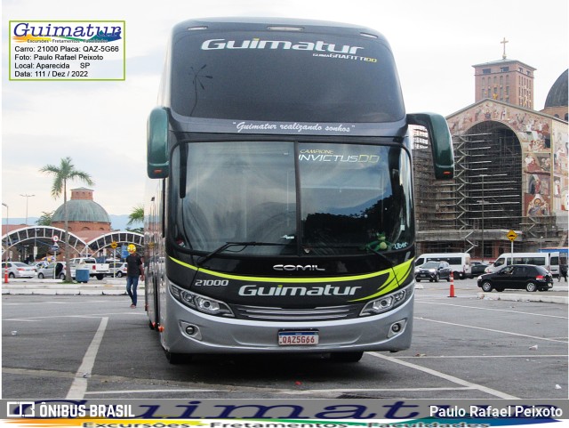 Guimatur Transporte e Turismo 21000 na cidade de Aparecida, São Paulo, Brasil, por Paulo Rafael Peixoto. Número da foto: #10681271.