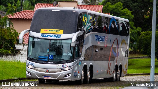 Transguga Transportes e Turismo 18250 na cidade de Joinville, Santa Catarina, Brasil, por Vinicius Petris. Número da foto: #10679952.