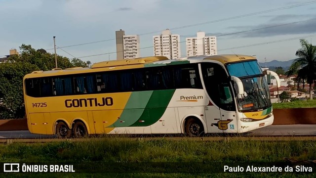 Empresa Gontijo de Transportes 14725 na cidade de Betim, Minas Gerais, Brasil, por Paulo Alexandre da Silva. ID da foto: 10680303.