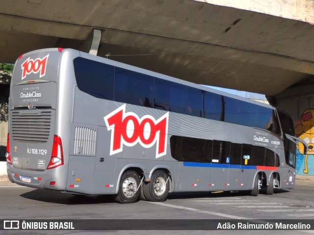 Auto Viação 1001 RJ 108.1129 na cidade de Belo Horizonte, Minas Gerais, Brasil, por Adão Raimundo Marcelino. ID da foto: 10680211.