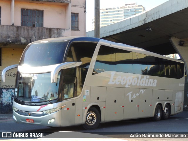 Leopoldina Turismo 3000 na cidade de Belo Horizonte, Minas Gerais, Brasil, por Adão Raimundo Marcelino. ID da foto: 10680147.