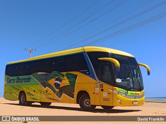 Terra Dourada Transportes e Turismo 2022 na cidade de Tibau do Sul, Rio Grande do Norte, Brasil, por David Franklin. ID da foto: 10679580.