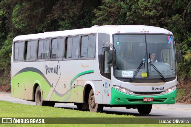 Turin Transportes 1260 na cidade de Conselheiro Lafaiete, Minas Gerais, Brasil, por Lucas Oliveira. Número da foto: #10680347.