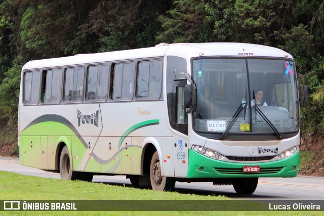 Turin Transportes 1260 na cidade de Conselheiro Lafaiete, Minas Gerais, Brasil, por Lucas Oliveira. ID da foto: 10680347.