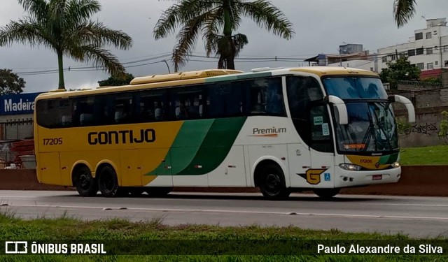 Empresa Gontijo de Transportes 17205 na cidade de Betim, Minas Gerais, Brasil, por Paulo Alexandre da Silva. ID da foto: 10680308.