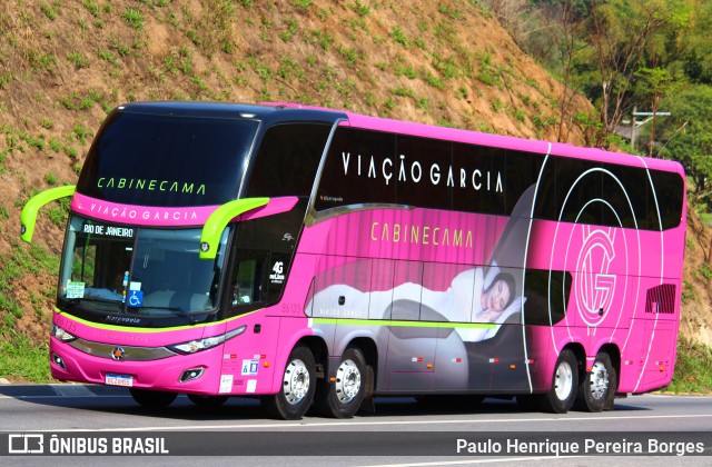 Viação Garcia 86135 na cidade de Paracambi, Rio de Janeiro, Brasil, por Paulo Henrique Pereira Borges. Número da foto: #10681013.