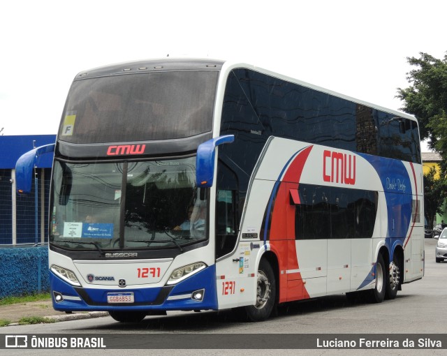 CMW Transportes 1271 na cidade de São Paulo, São Paulo, Brasil, por Luciano Ferreira da Silva. ID da foto: 10680317.