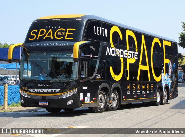 Expresso Nordeste 5725 na cidade de São Paulo, São Paulo, Brasil, por Vicente de Paulo Alves. Número da foto: #10681095.