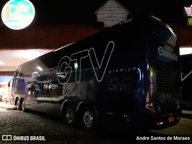 Viação Cometa 17302 na cidade de Registro, São Paulo, Brasil, por Andre Santos de Moraes. ID da foto: 10623257.