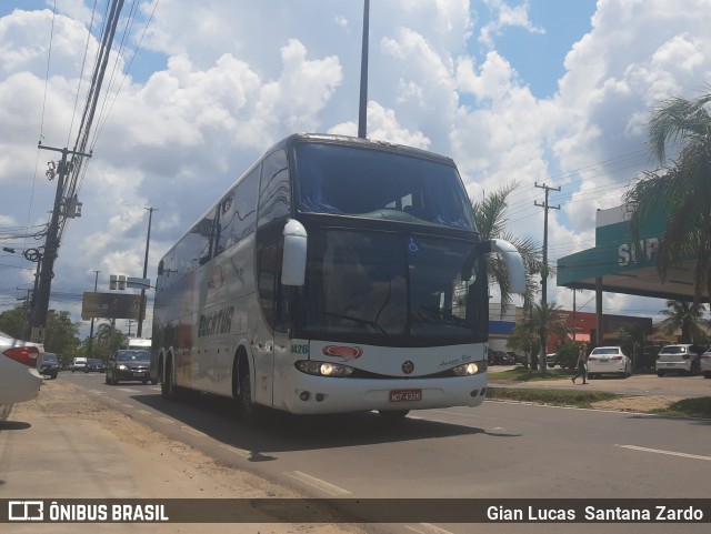 Eucatur - Empresa União Cascavel de Transportes e Turismo 4426 na cidade de Ji-Paraná, Rondônia, Brasil, por Gian Lucas  Santana Zardo. ID da foto: 10622110.