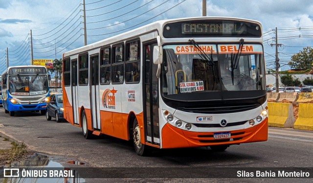 CSM Transporte e Turismo RT 003 na cidade de Ananindeua, Pará, Brasil, por Silas Bahia Monteiro. ID da foto: 10621933.