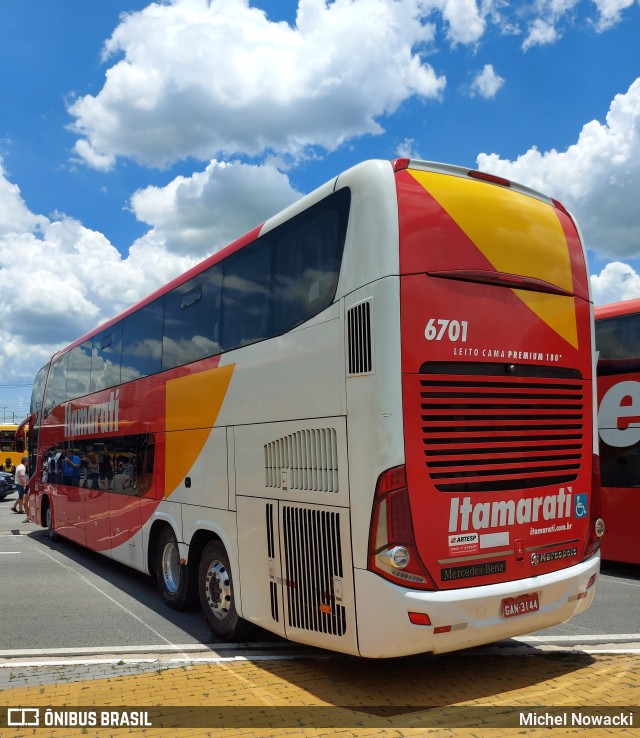 Expresso Itamarati 6701 na cidade de Barueri, São Paulo, Brasil, por Michel Nowacki. Número da foto: #10624442.
