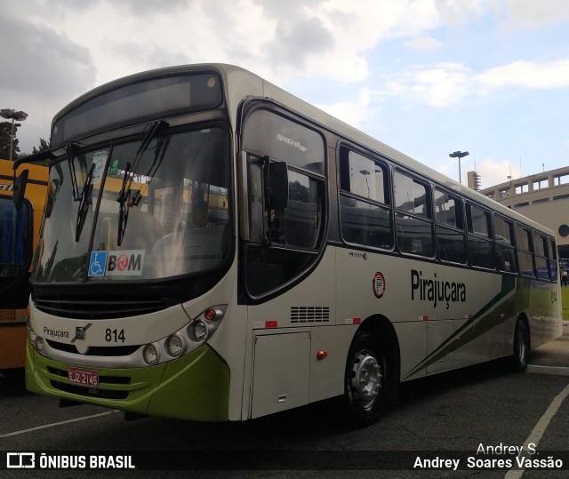 Viação Pirajuçara 814 na cidade de São Paulo, São Paulo, Brasil, por Andrey  Soares Vassão. Número da foto: #10623953.