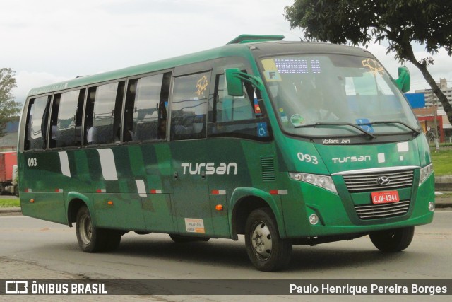Tursan - Turismo Santo André 093 na cidade de Resende, Rio de Janeiro, Brasil, por Paulo Henrique Pereira Borges. Número da foto: #10622421.