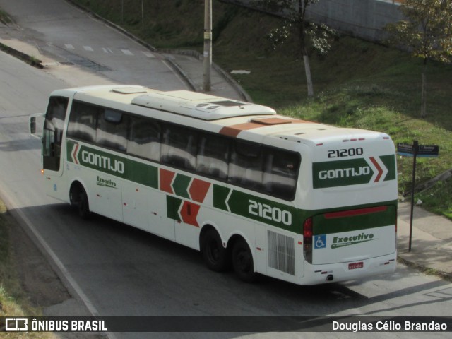 Empresa Gontijo de Transportes 21200 na cidade de Belo Horizonte, Minas Gerais, Brasil, por Douglas Célio Brandao. ID da foto: 10624142.