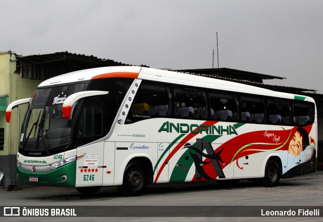 Empresa de Transportes Andorinha 6246 na cidade de São Paulo, São Paulo, Brasil, por Leonardo Fidelli. Número da foto: #10623899.