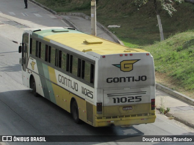 Empresa Gontijo de Transportes 11025 na cidade de Belo Horizonte, Minas Gerais, Brasil, por Douglas Célio Brandao. ID da foto: 10623080.