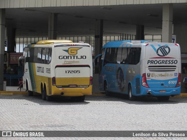 Empresa Gontijo de Transportes 17205 na cidade de Caruaru, Pernambuco, Brasil, por Lenilson da Silva Pessoa. ID da foto: 10622588.