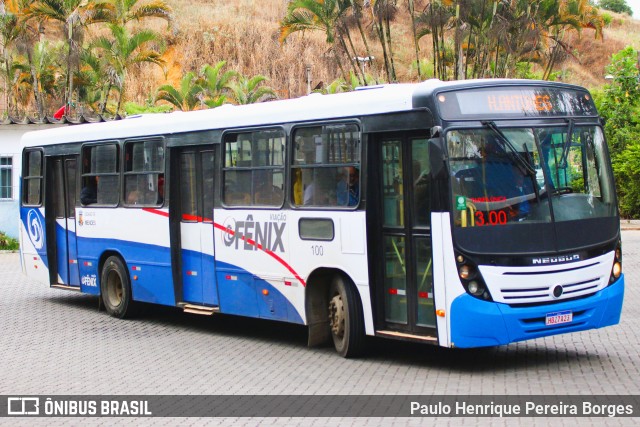 Viação Fênix 100 na cidade de Mendes, Rio de Janeiro, Brasil, por Paulo Henrique Pereira Borges. Número da foto: #10622968.