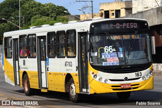 Empresa de Transportes Nova Marambaia AT-163 na cidade de Belém, Pará, Brasil, por Fabio Soares. ID da foto: 10621831.