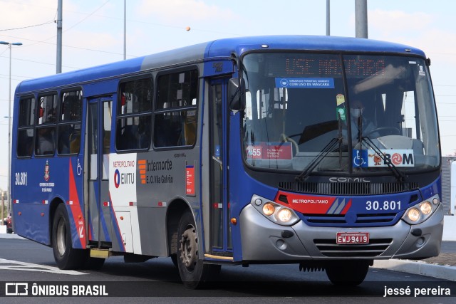 Empresa de Ônibus Vila Galvão 30.801 na cidade de São Paulo, São Paulo, Brasil, por jessé pereira. Número da foto: #10683716.