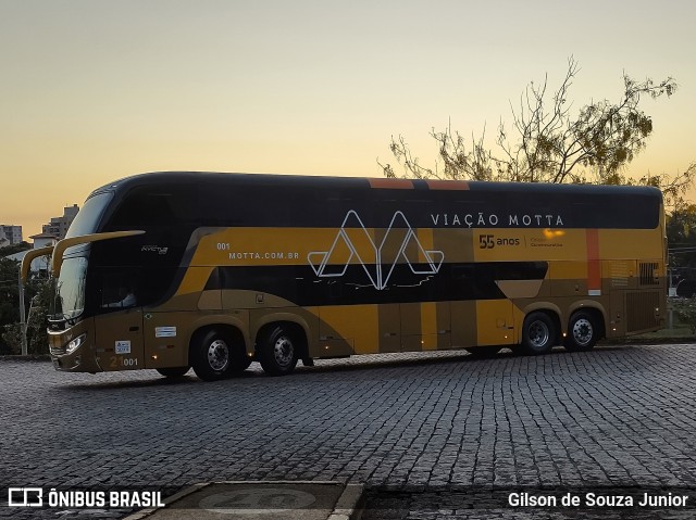 Viação Motta 21001 na cidade de Americana, São Paulo, Brasil, por Gilson de Souza Junior. Número da foto: #10682287.