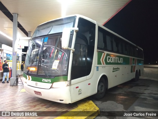 Empresa Gontijo de Transportes 21125 na cidade de João Monlevade, Minas Gerais, Brasil, por Joao Carlos Freire. Número da foto: #10684708.