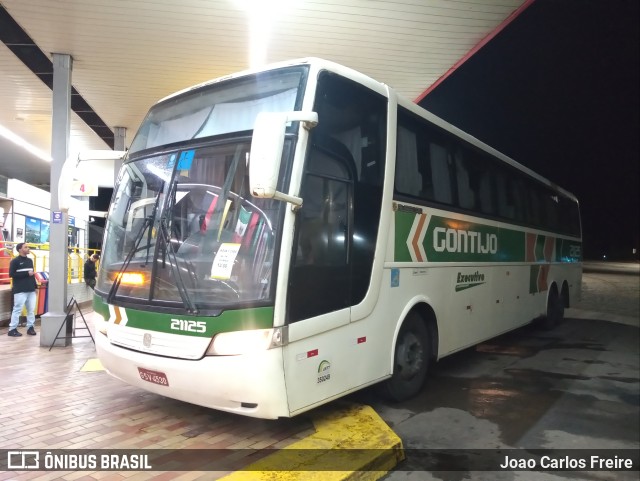 Empresa Gontijo de Transportes 21125 na cidade de João Monlevade, Minas Gerais, Brasil, por Joao Carlos Freire. ID da foto: 10684708.