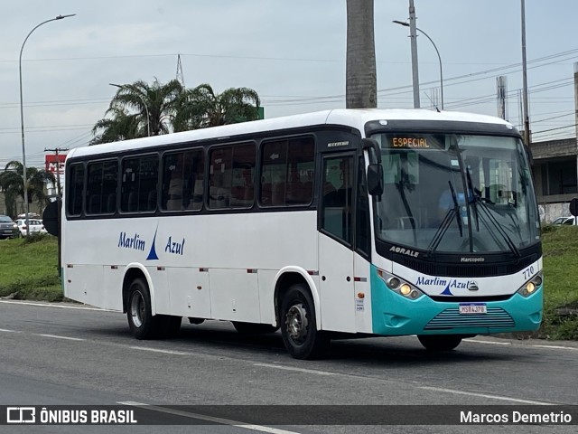 Marlim Azul Turismo 817 na cidade de Serra, Espírito Santo, Brasil, por Marcos Demetrio. Número da foto: #10681438.
