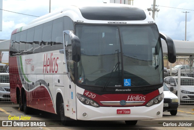 Helios Coletivos e Cargas 420 na cidade de Goiânia, Goiás, Brasil, por Carlos Júnior. Número da foto: #10684884.