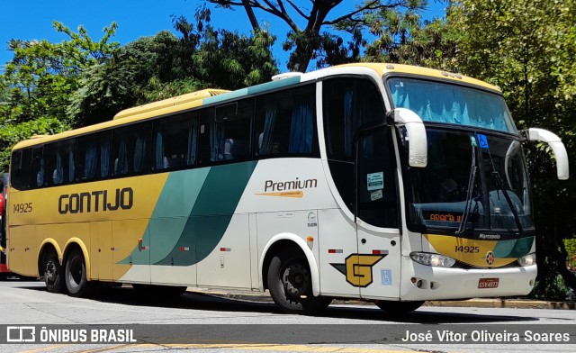 Empresa Gontijo de Transportes 14925 na cidade de São Paulo, São Paulo, Brasil, por José Vitor Oliveira Soares. ID da foto: 10681748.