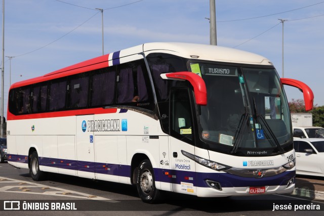 Viação Piracicabana 2499 na cidade de São Paulo, São Paulo, Brasil, por jessé pereira. ID da foto: 10683624.