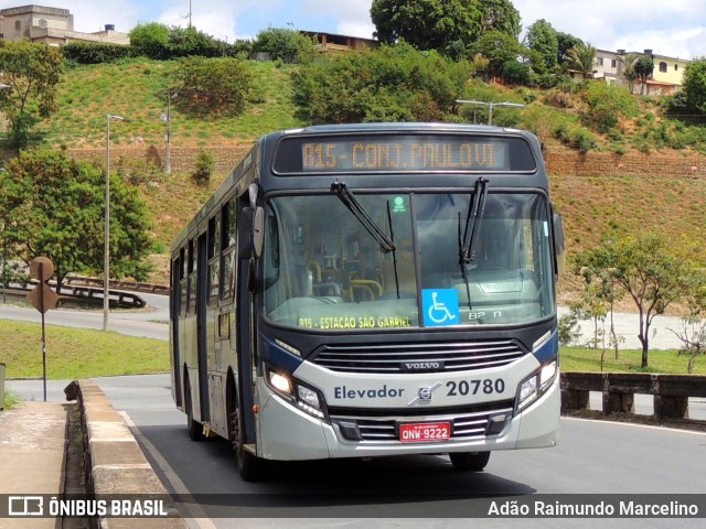 Viação Torres 20780 na cidade de Belo Horizonte, Minas Gerais, Brasil, por Adão Raimundo Marcelino. ID da foto: 10684555.